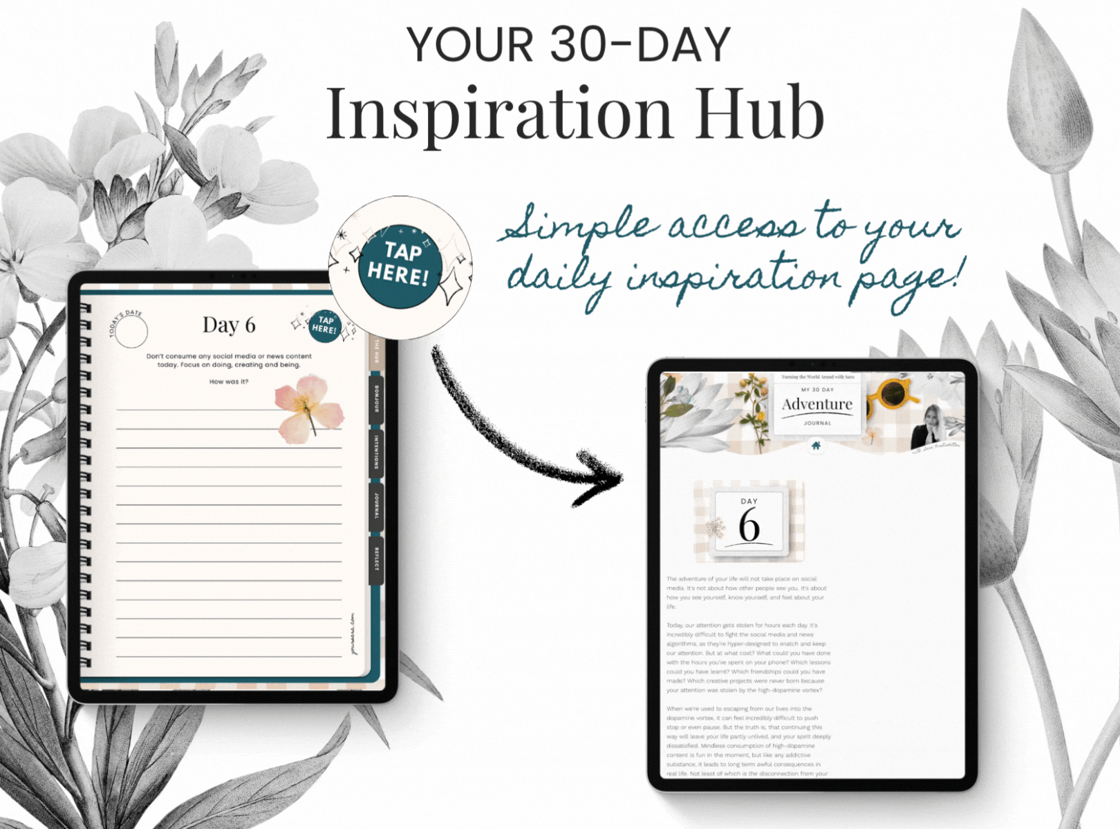 Sales image för 30 day adventure journal